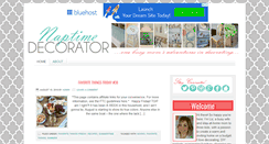 Desktop Screenshot of naptimedecorator.net