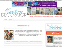 Tablet Screenshot of naptimedecorator.net